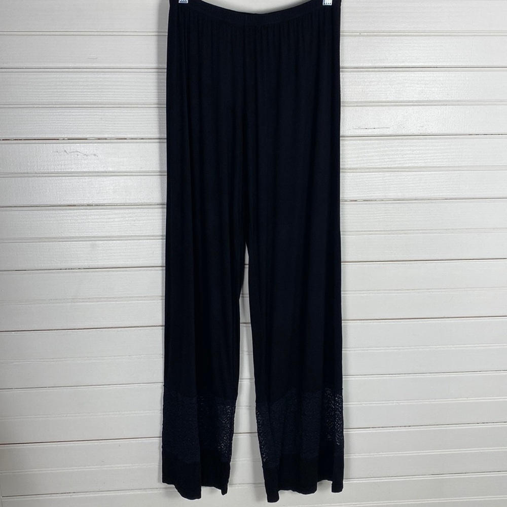 Cosabella Lace Panel Lounge Pants Size Large
